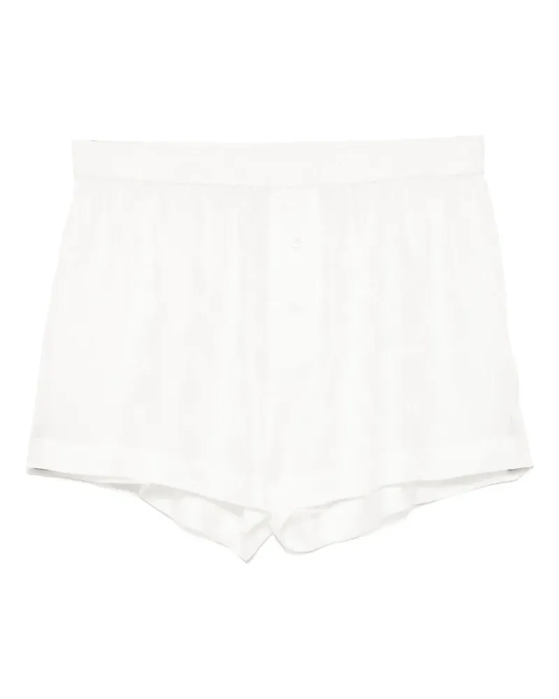 Kiki De Montparnasse Jacquard-Boxershorts mit Handschellen - Nude Nude