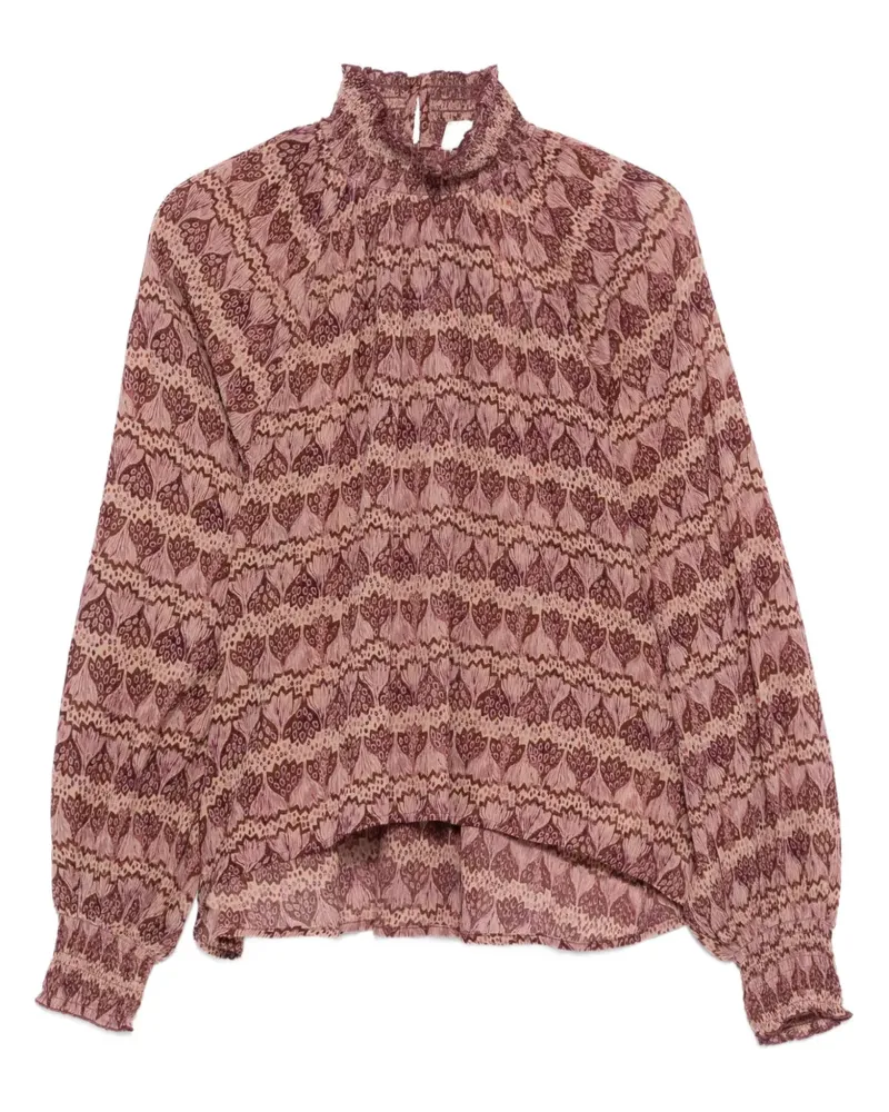 Antik Batik ruffled blouse - Nude Nude