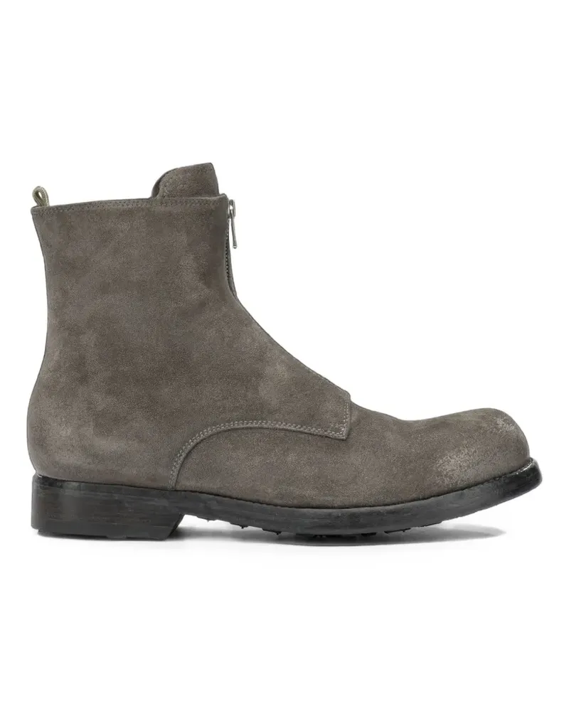 Officine Creative Italia Stiefel im Distressed-Look - Grau Grau