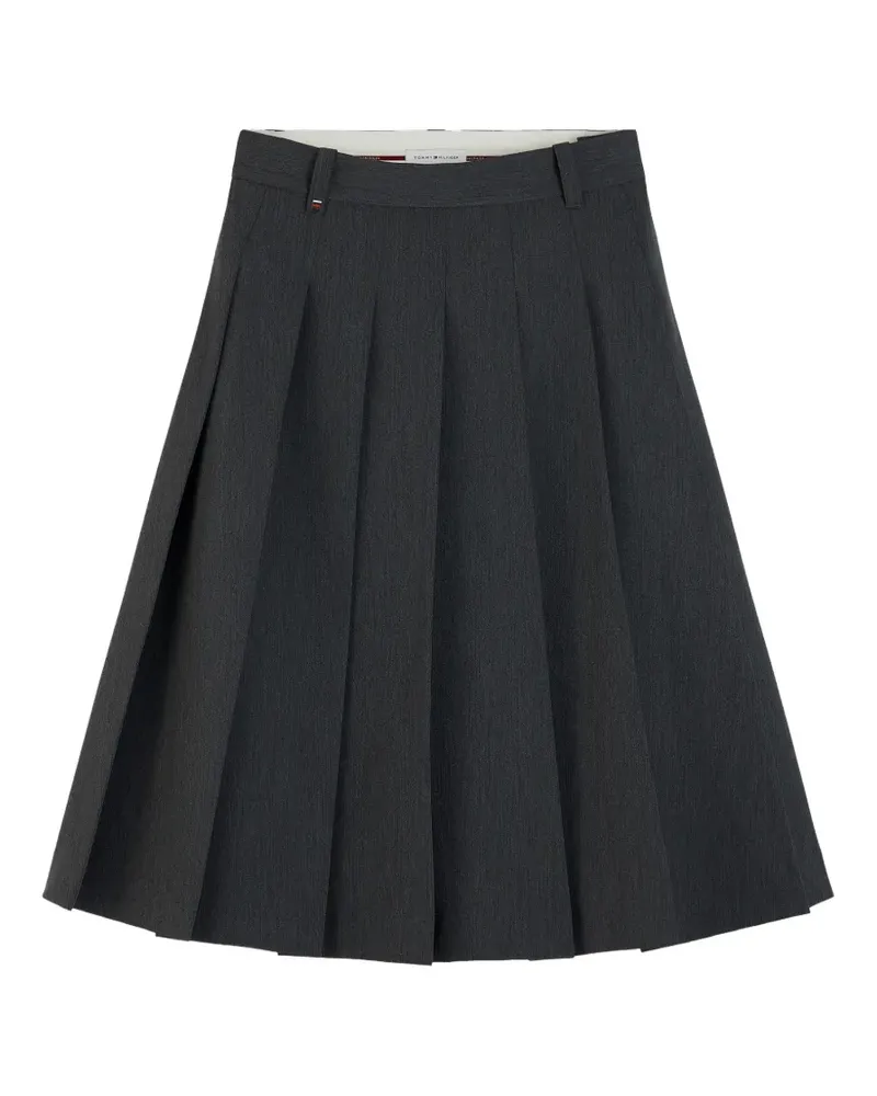 Tommy Hilfiger pleated midi skirt - Grau Grau