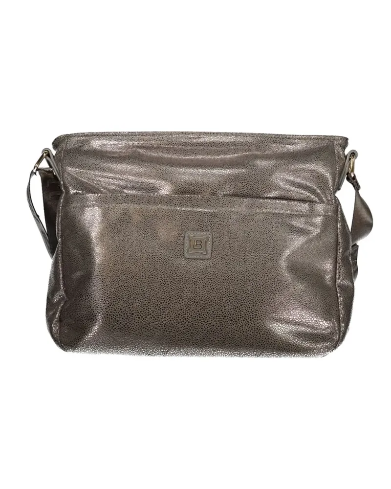 Laura Biagiotti metallic-effect crossbody bag - Grau Grau
