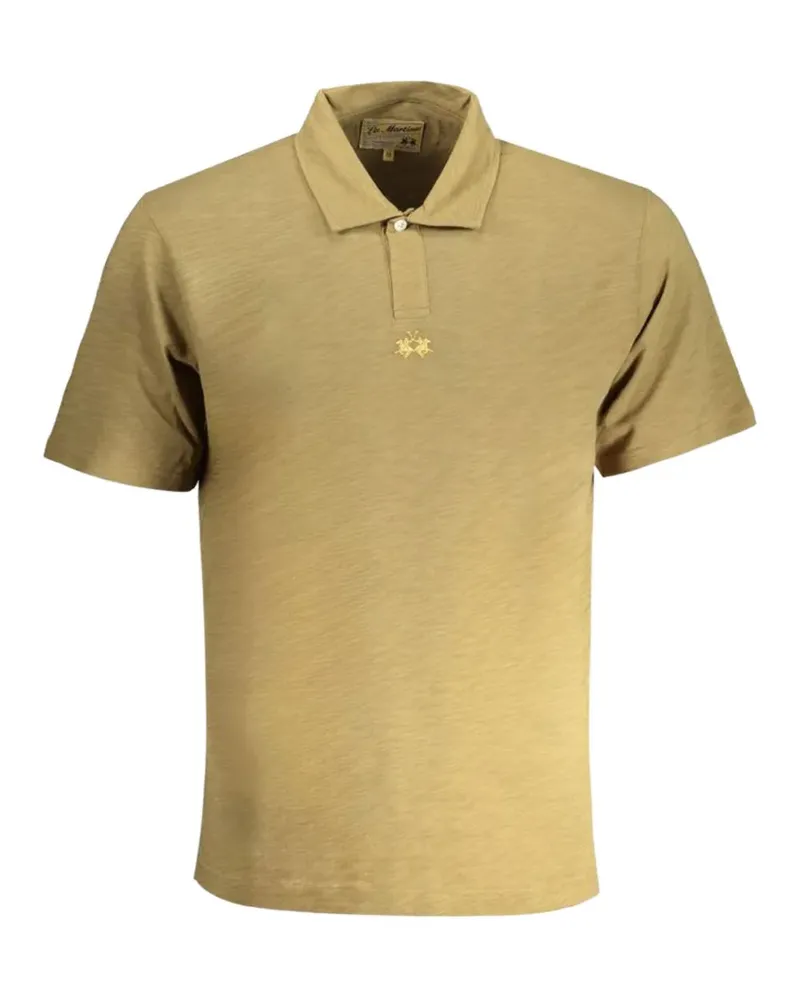 La Martina short sleeve polo shirt - Grün Grün