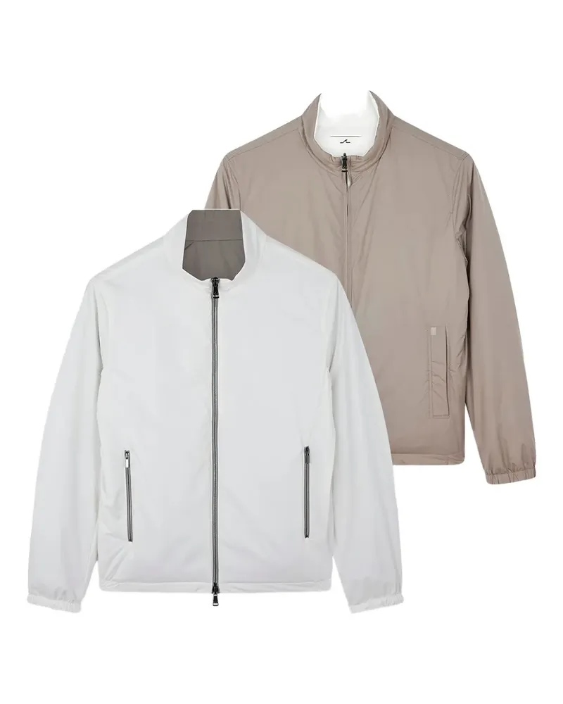 Paul & Shark reversible padded jacket - Weiß Weiß