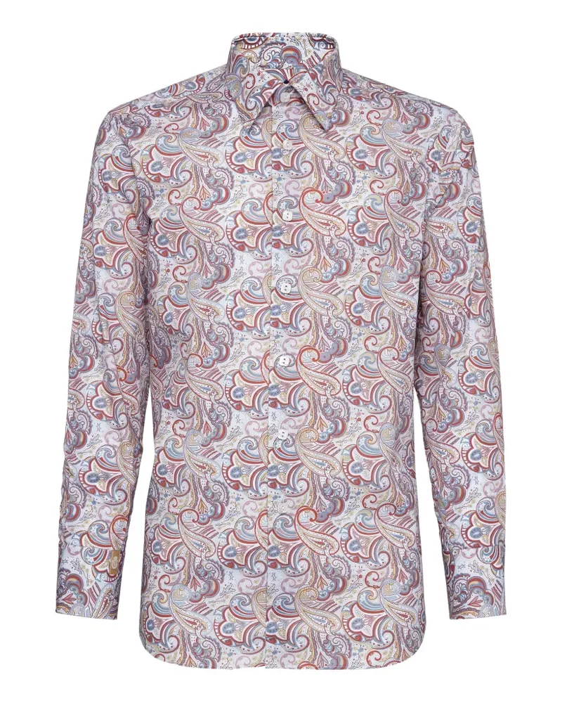 Billionaire paisley-print shirt - Weiß Weiß