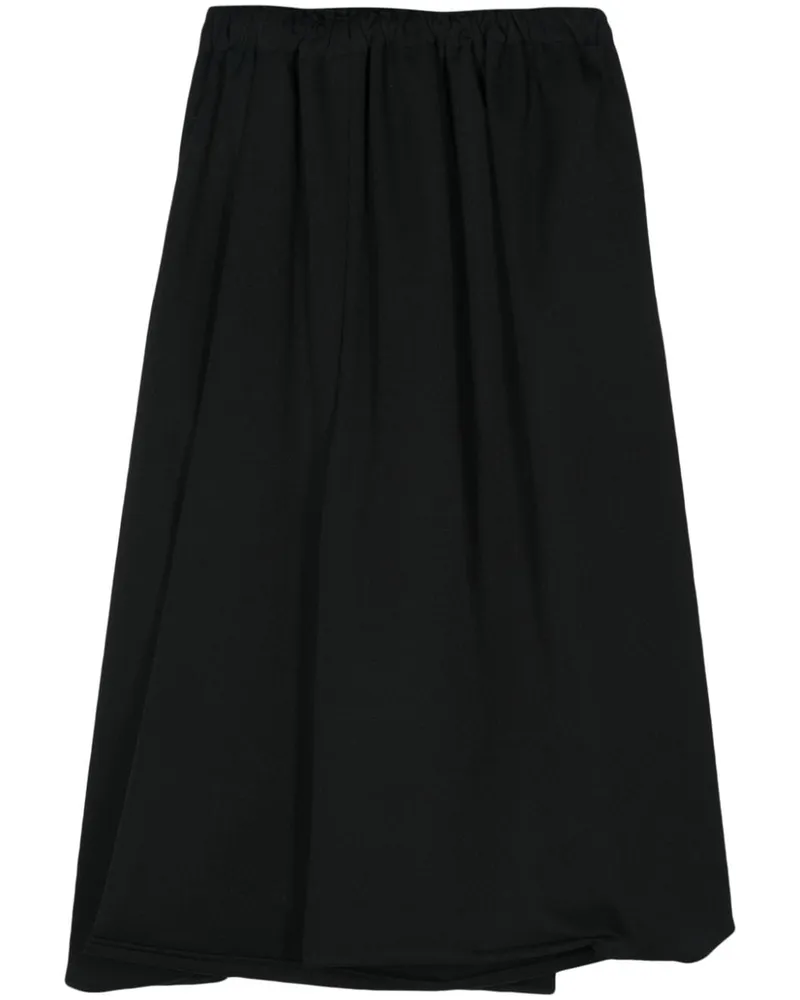 Comme des Garçons Weite Cropped-Hose - Schwarz Schwarz
