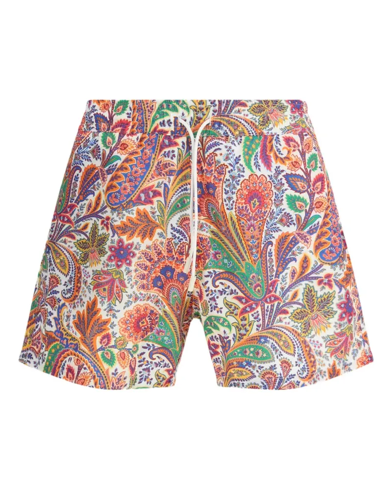 Etro Roma swim shorts - Weiß Weiß