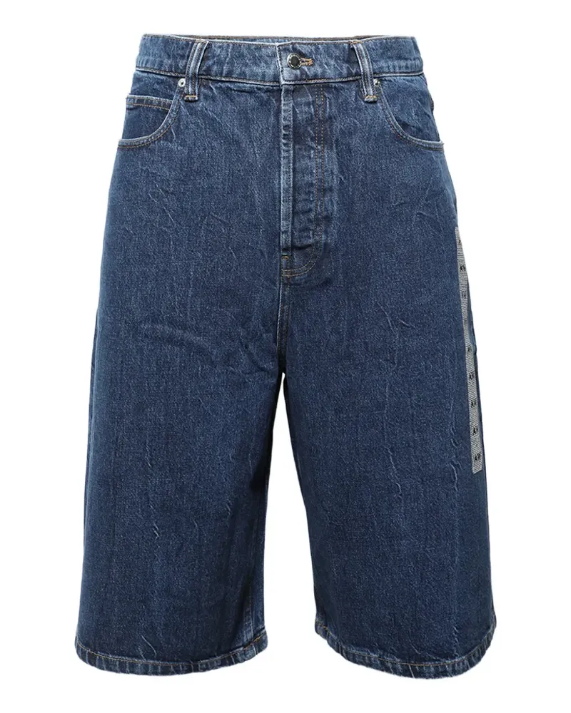 Alexander Wang low-rise flasher-detail shorts - Blau Blau