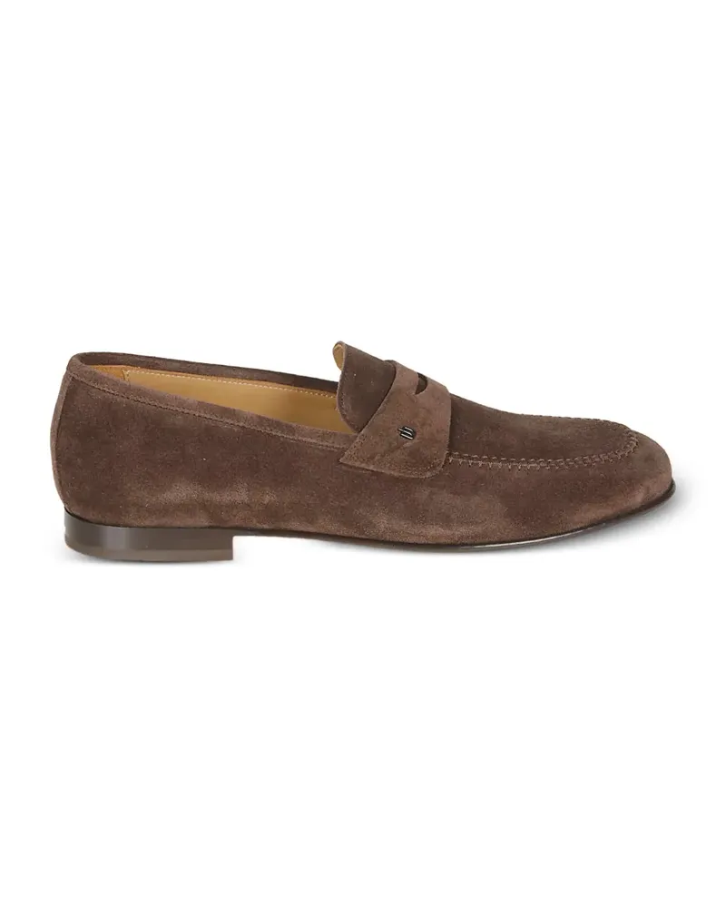 Baldinini suede loafers - Braun Braun