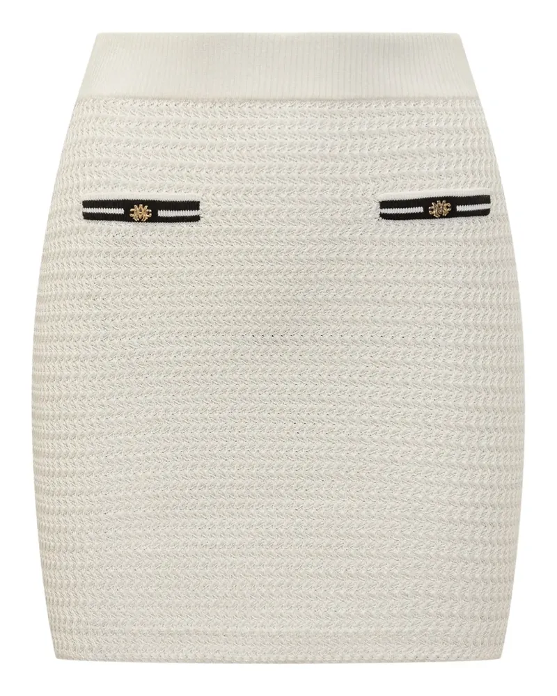 Amiri pocket-detail mini skirt - Nude Nude