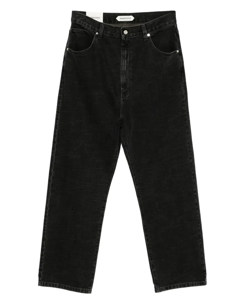 Namacheko Edmund Jeans - Schwarz Schwarz