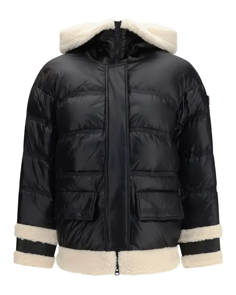 Peuterey Kunto Bg faux-fur trim puffer jacket - Schwarz Schwarz