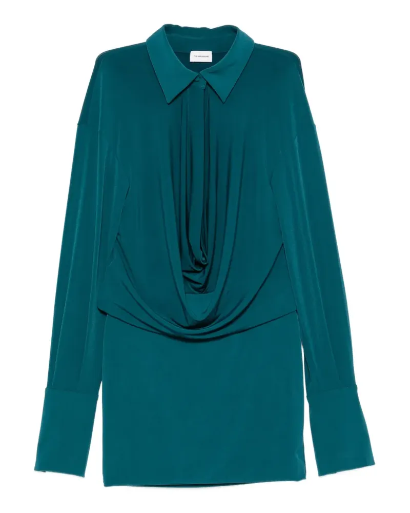 ANDAMANE Langärmeliges Lilia Minikleid - Blau Blau