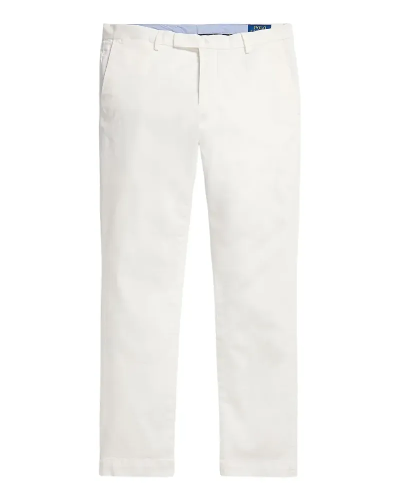 Ralph Lauren concealed-fastening chino trousers - Weiß Weiß