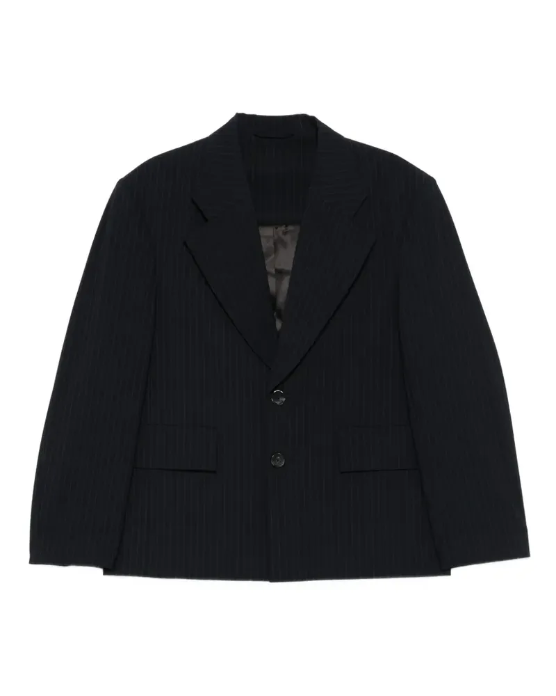 Séfr Somin pinstriped blazer - Blau Blau