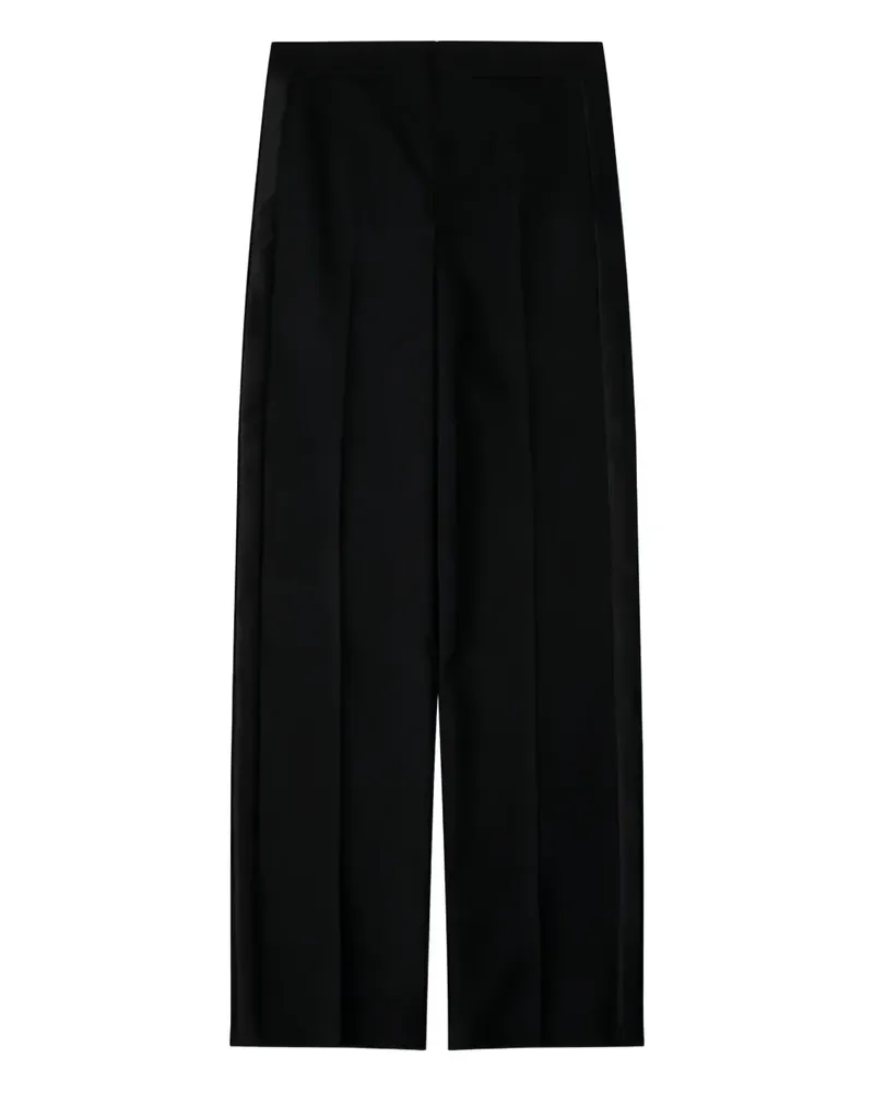 Isabel Marant Scarly satin trousers - Schwarz Schwarz