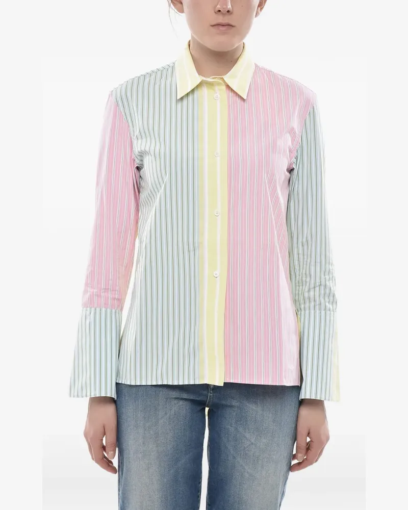Marni Gestreiftes Hemd - Rosa Rosa