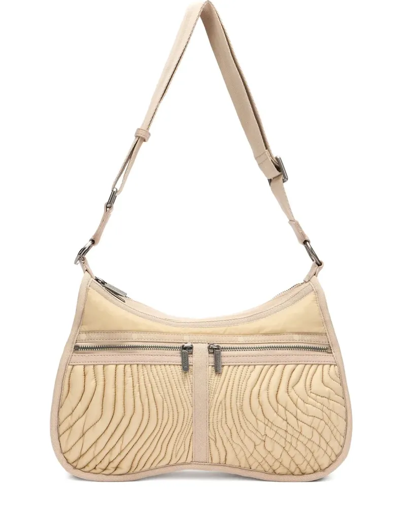 Roberto Cavalli Gesteppte Schultertasche - Nude Nude