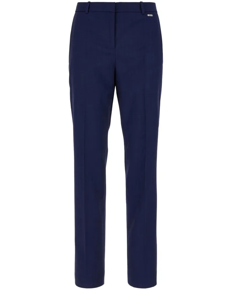 HUGO BOSS Hose mit geradem Bein - Blau Blau