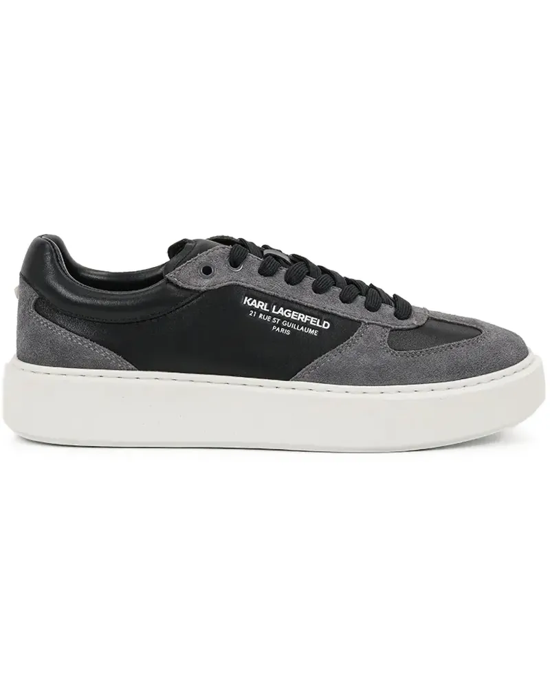 Karl Lagerfeld Sneakers mit Plateau - Schwarz Schwarz