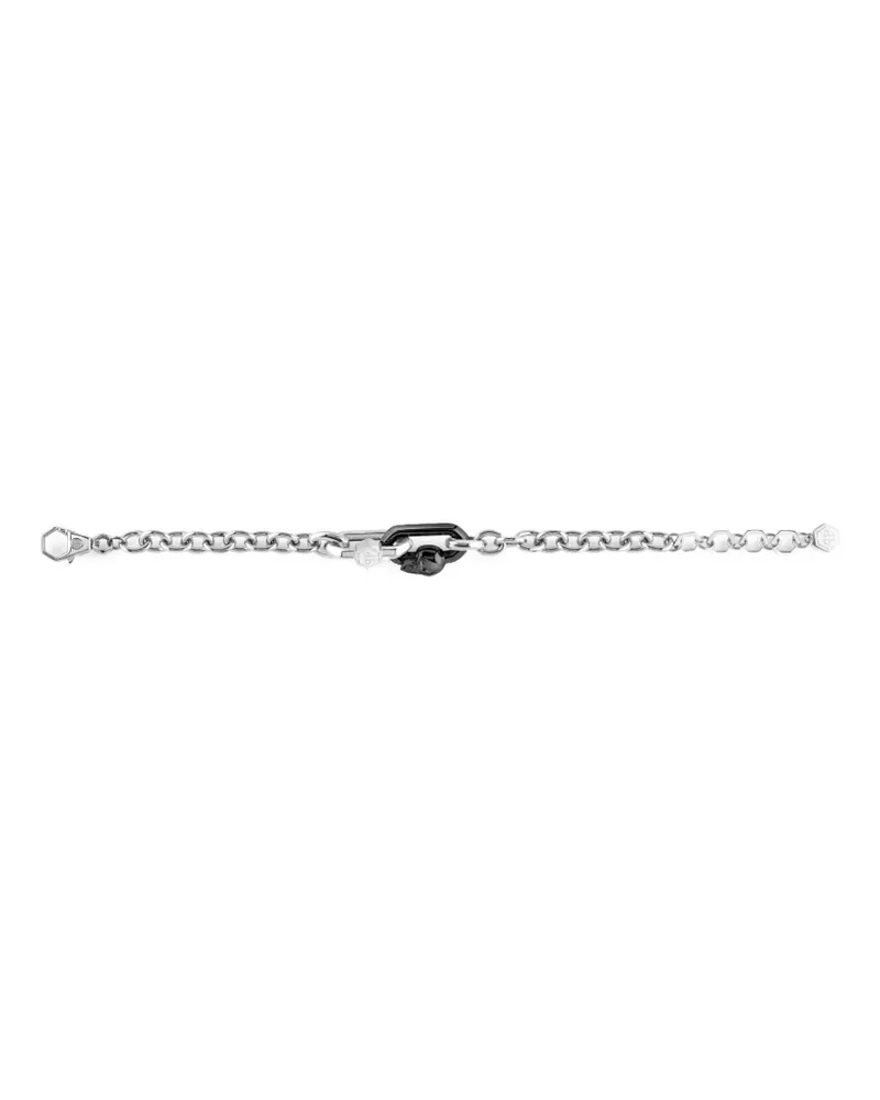 Philipp Plein Armband mit Kettengliedern - Silber Silber