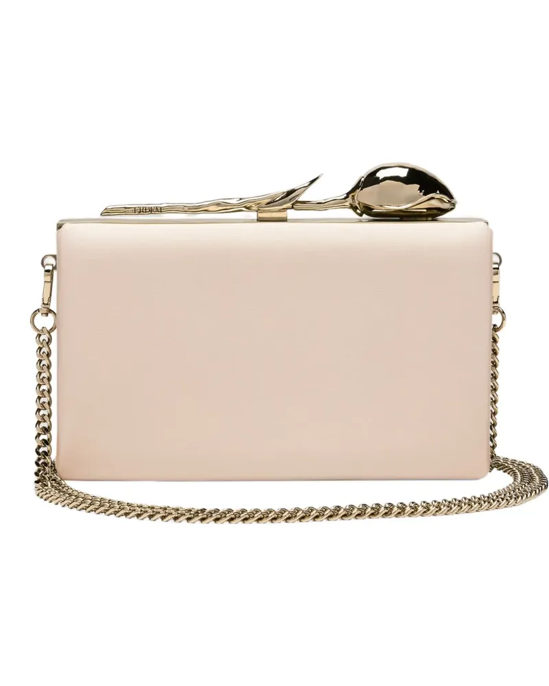 Erdem Bloom Minaudière Clutch - Nude Nude