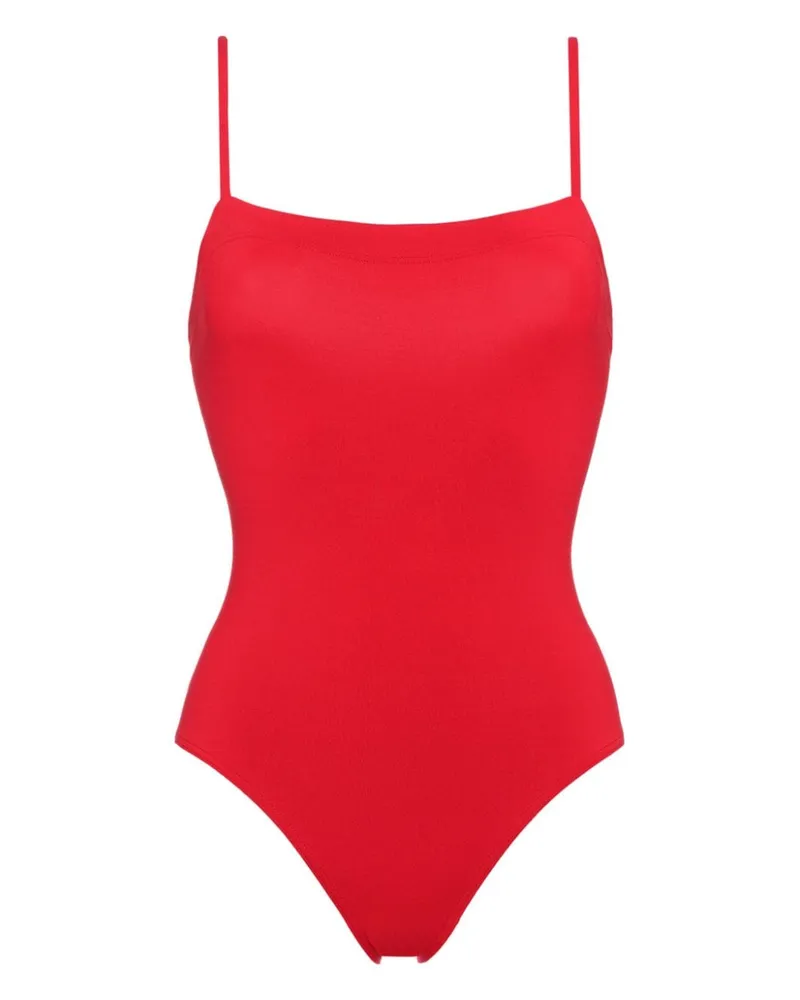 Eres Badeanzug mit eckigem Ausschnitt - Rot Rot