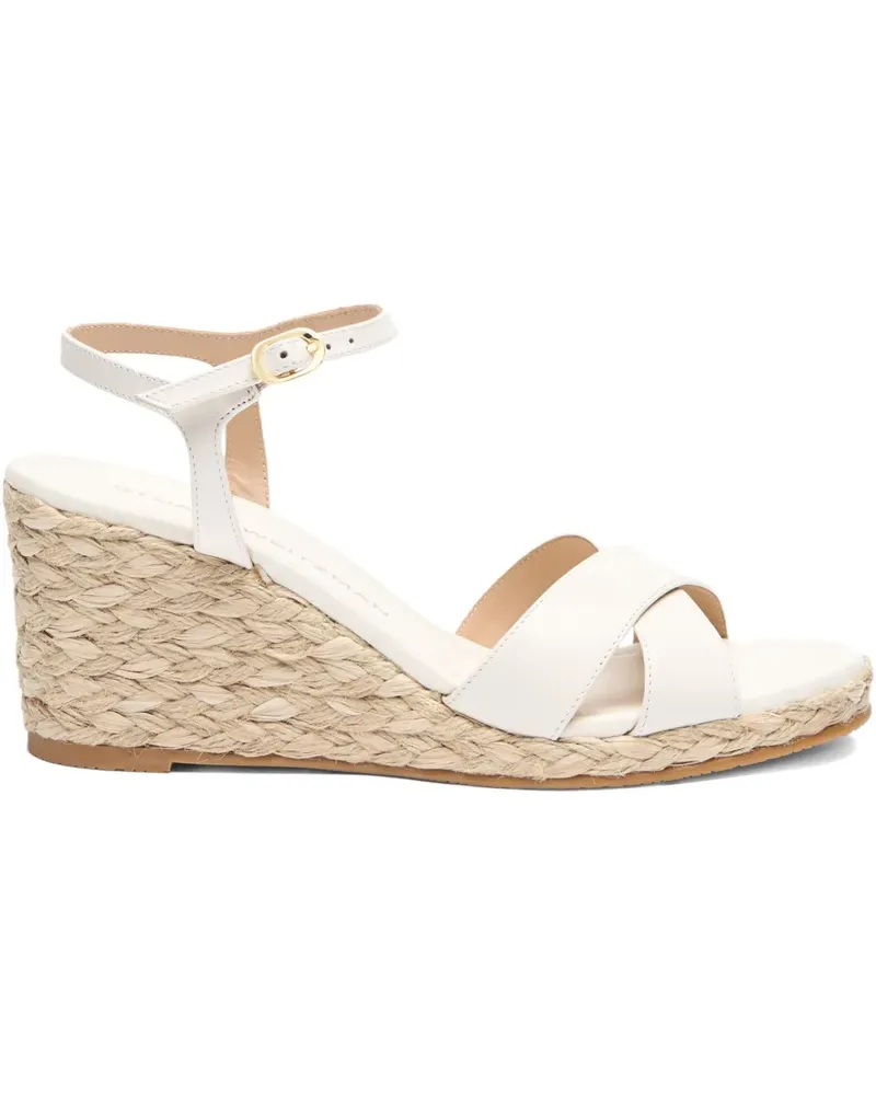 Stuart Weitzman Dayna Espadrilles 75mm - Weiß Weiß