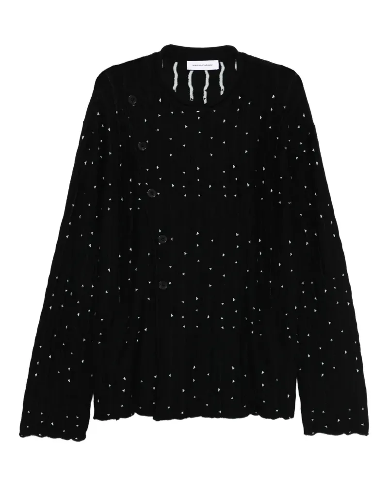 KIKO KOSTADINOV Raday Jacke mit Knopfdetail - Schwarz Schwarz