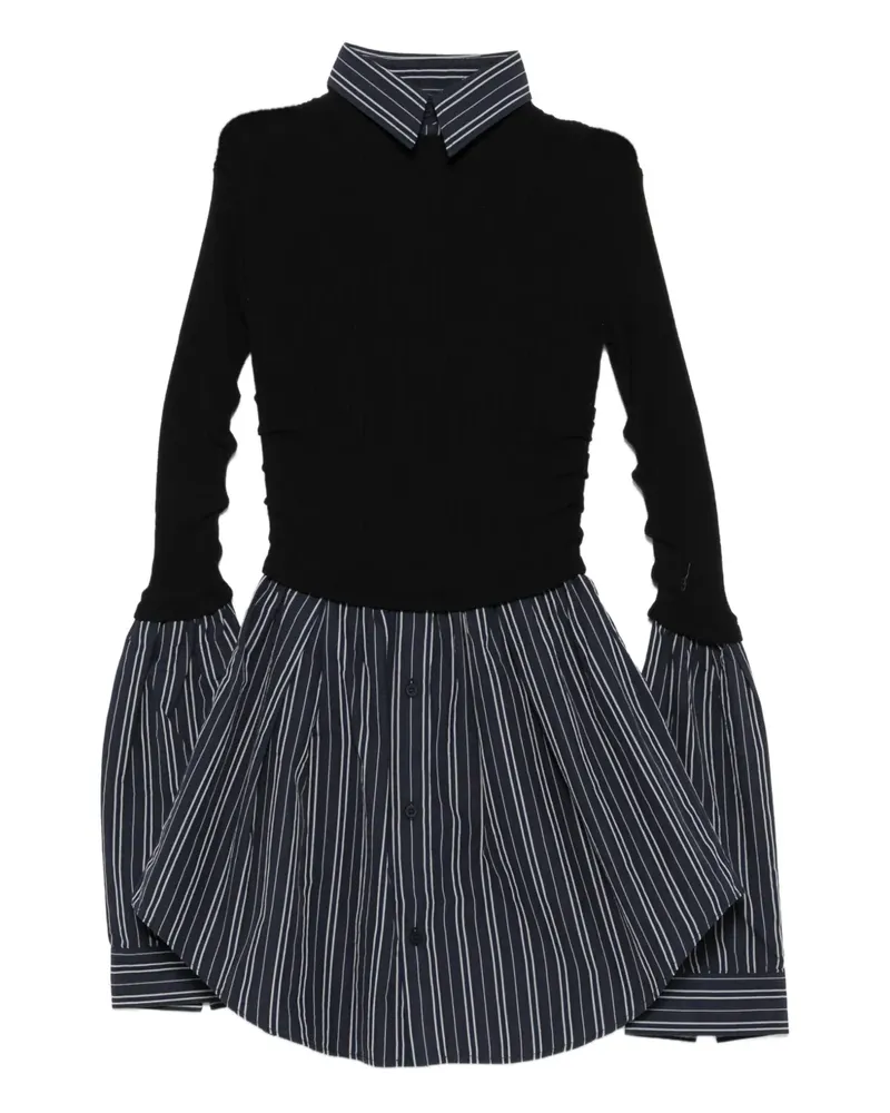Balenciaga Pullover im Layering-Look - Blau Blau