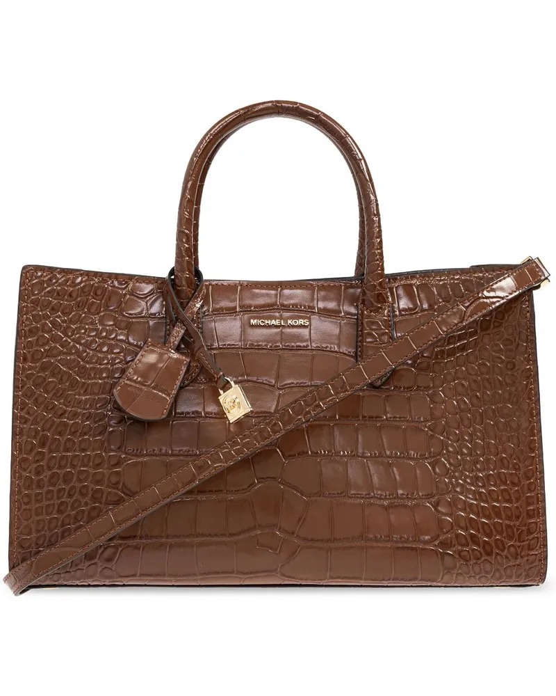 Michael Kors Mittelgroße Scarlett Tote Bag Braun
