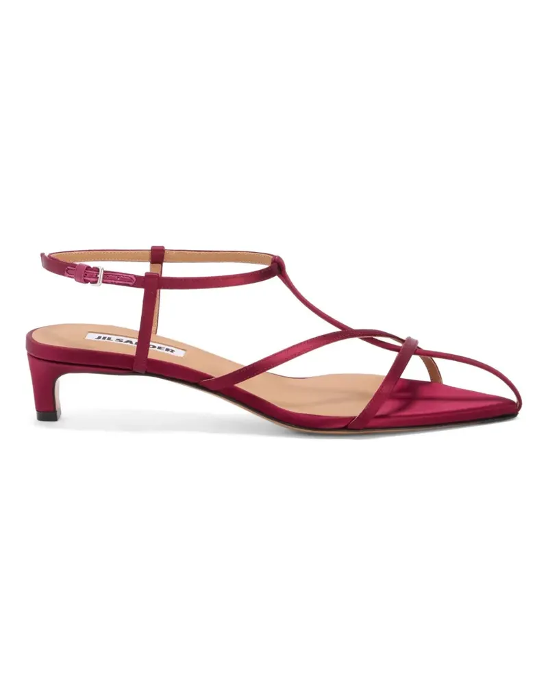 Jil Sander Spitze Sandalen - Rot Rot