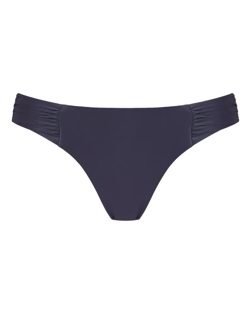 Seafolly Australia Belle ruched bikini bottoms - Blau Blau