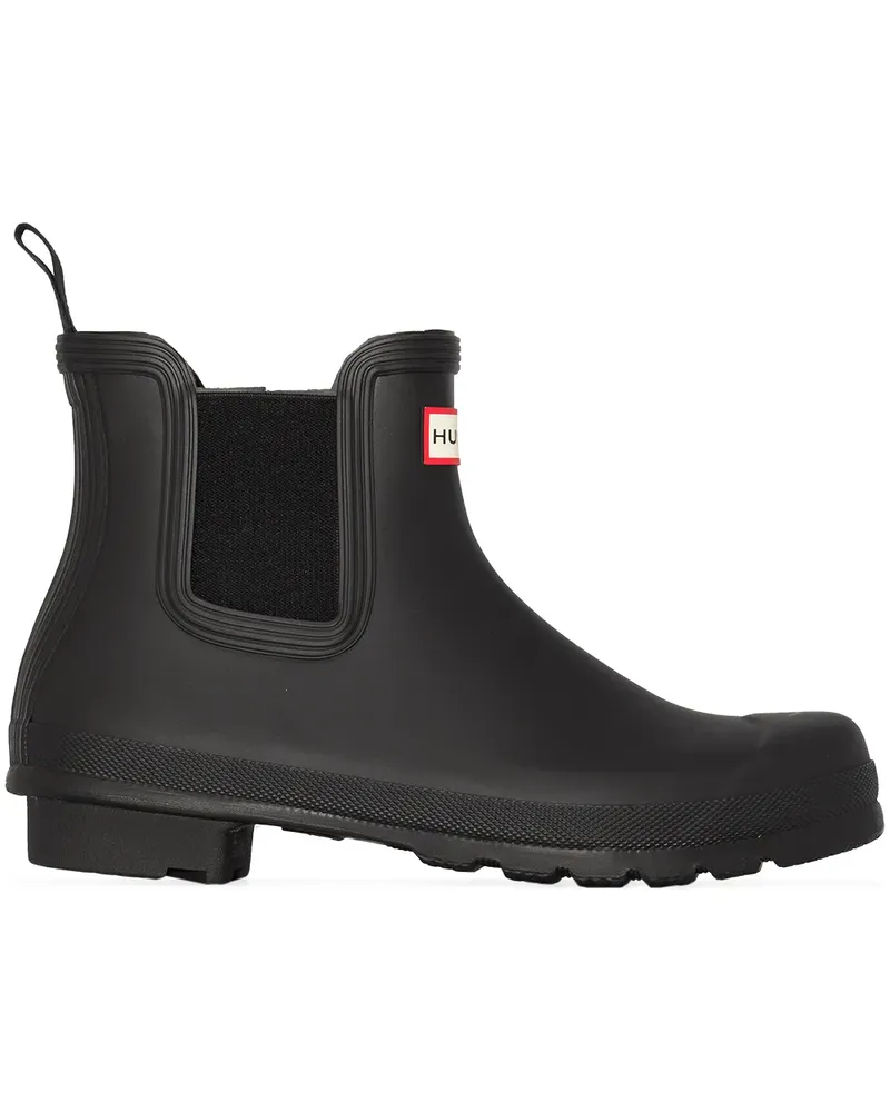 Hunter Original Chelsea-Boots - Schwarz Schwarz