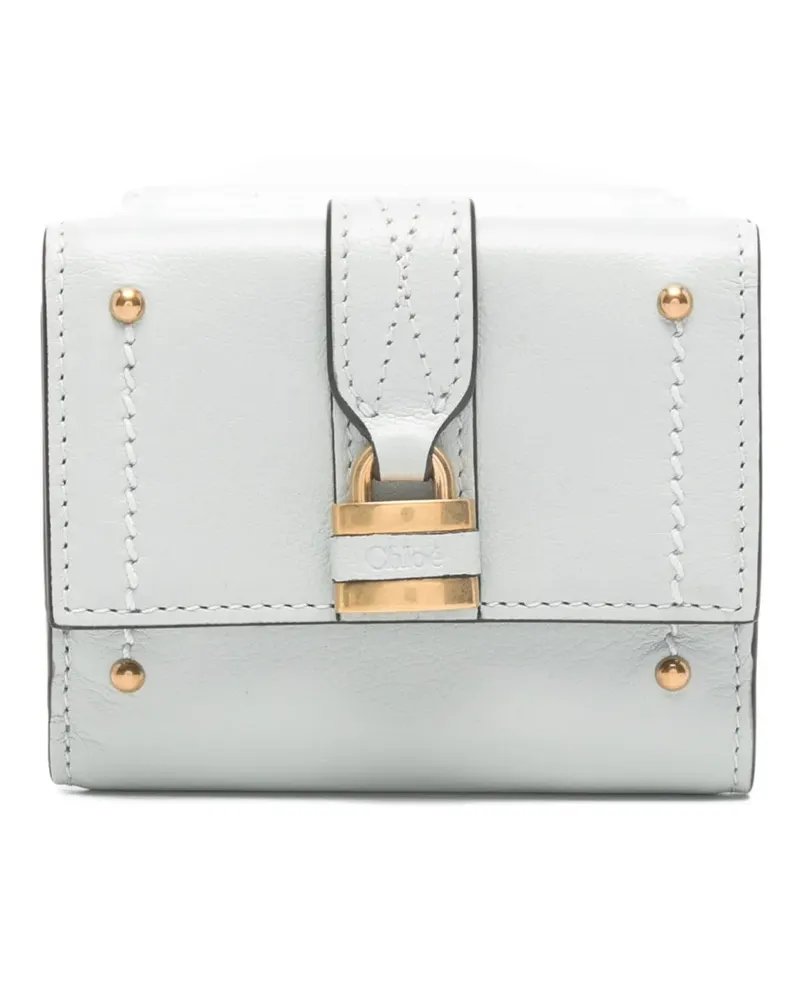 Chloé Paddington leather wallet - Blau Blau