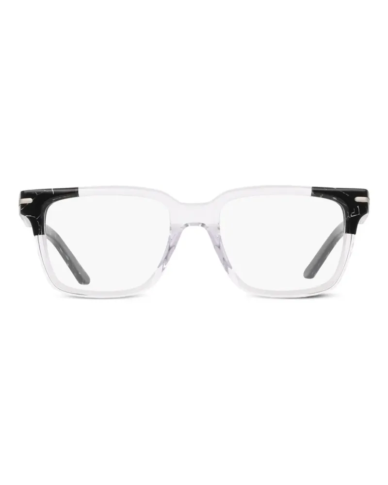 Nike Brille mit eckigem Gestell - Weiß Weiß