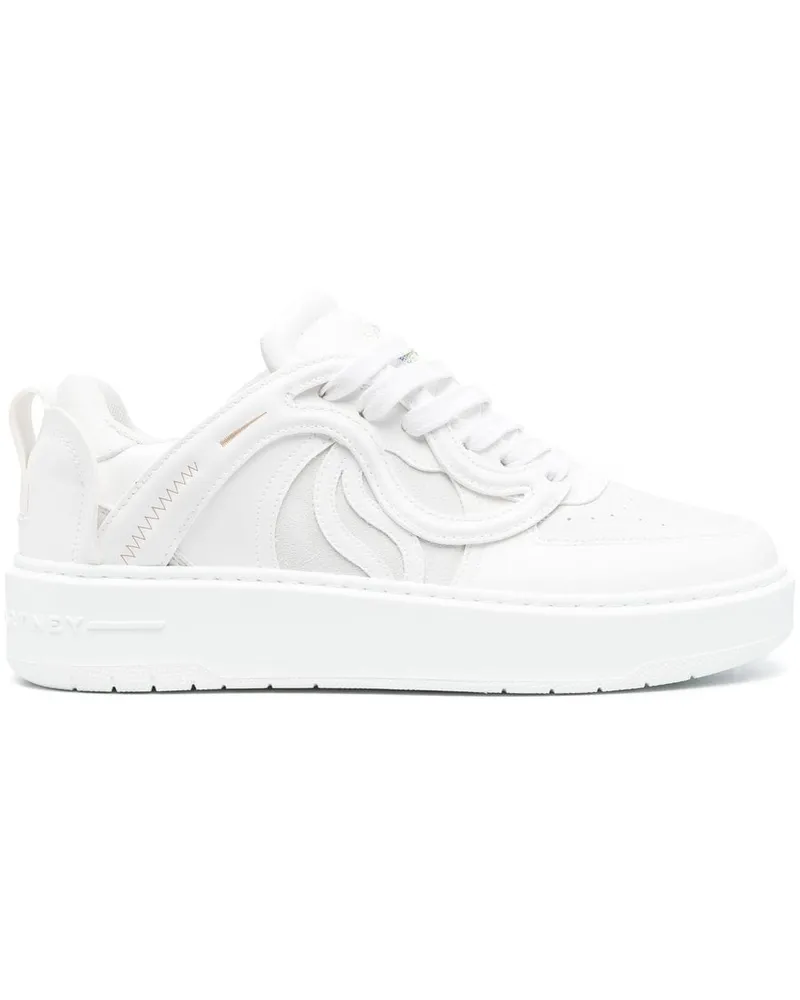 Stella McCartney Cupsole Sneakers Weiß