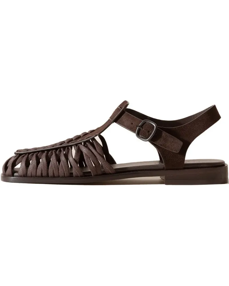 HEREU Alaro Sandalen aus Wildleder - Braun Braun