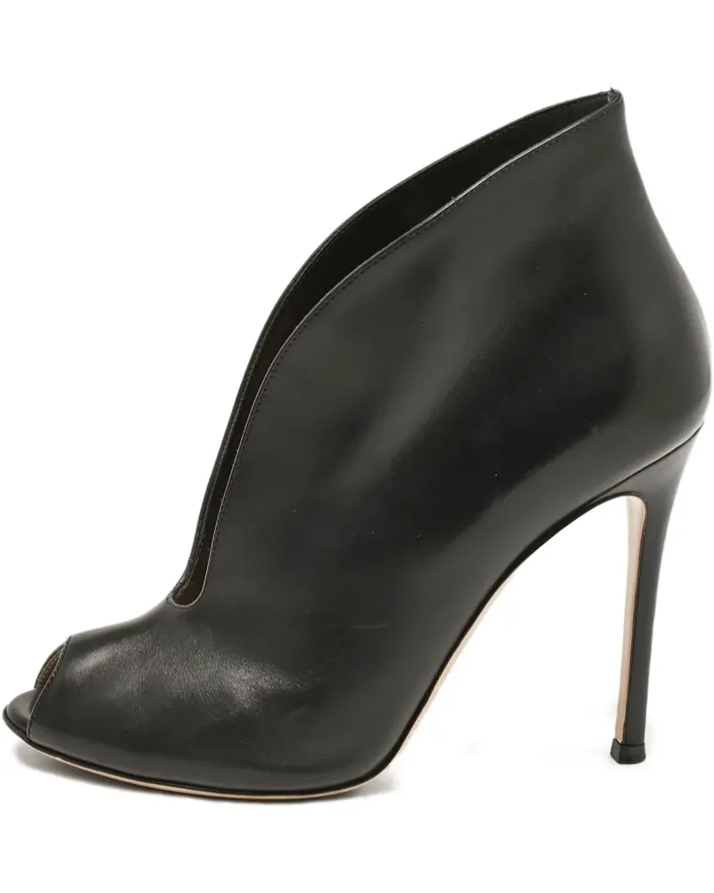 Gianvito Rossi Pre-owned Peeptoe-Pumps 85mm - Schwarz Schwarz
