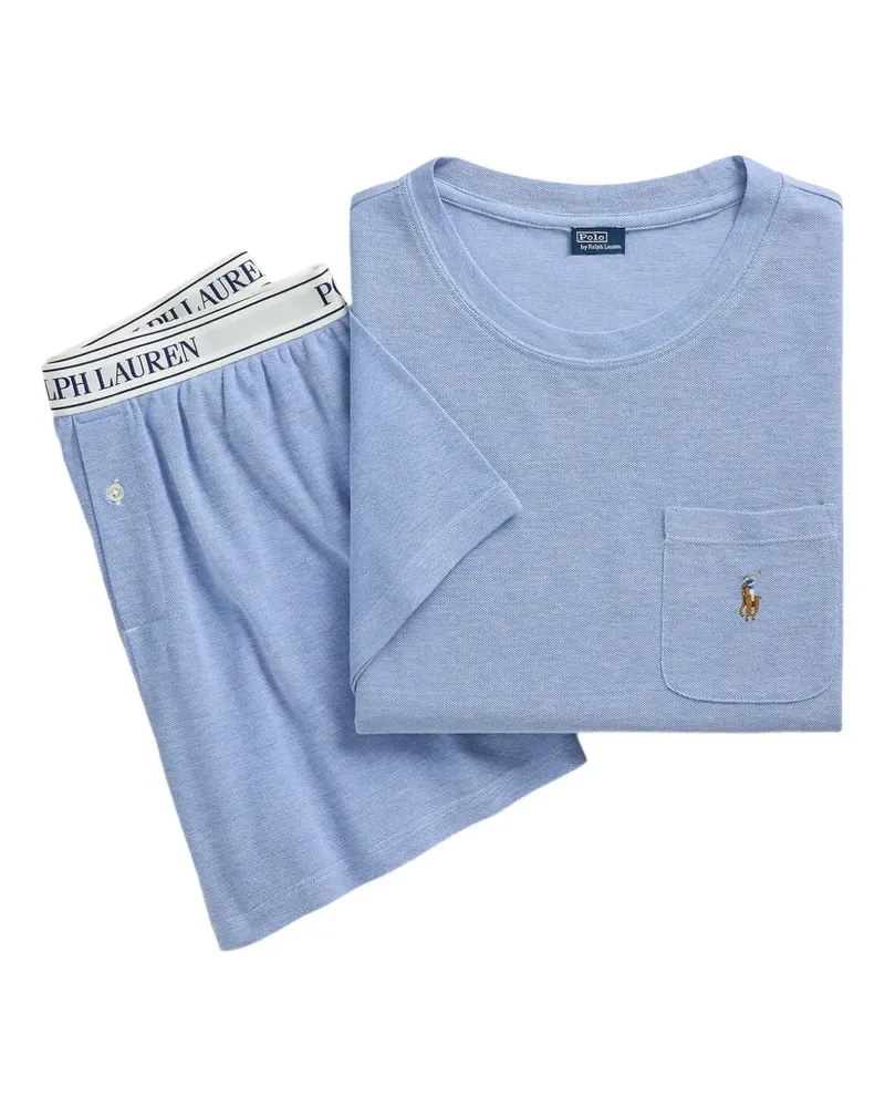 Ralph Lauren Klassischer Pyjama - Blau Blau