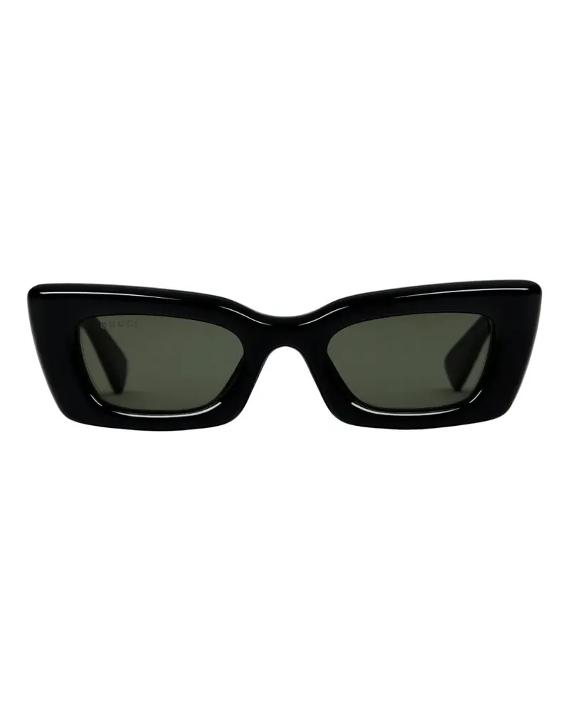 Gucci Cat-Eye-Sonnenbrille - Schwarz Schwarz