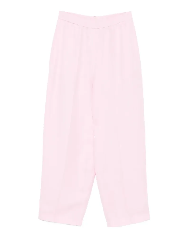 Fabiana Filippi elastic-waist trousers - Rosa Rosa