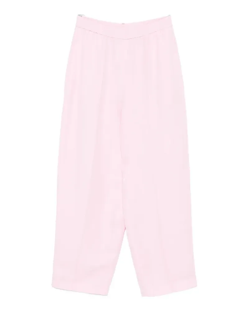 Fabiana Filippi elastic-waist trousers - Rosa Rosa