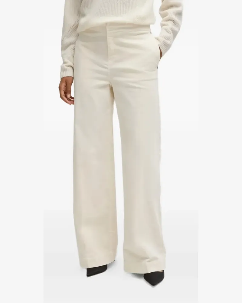 HUGO BOSS Hose mit eingefassten Taschen - Nude Nude