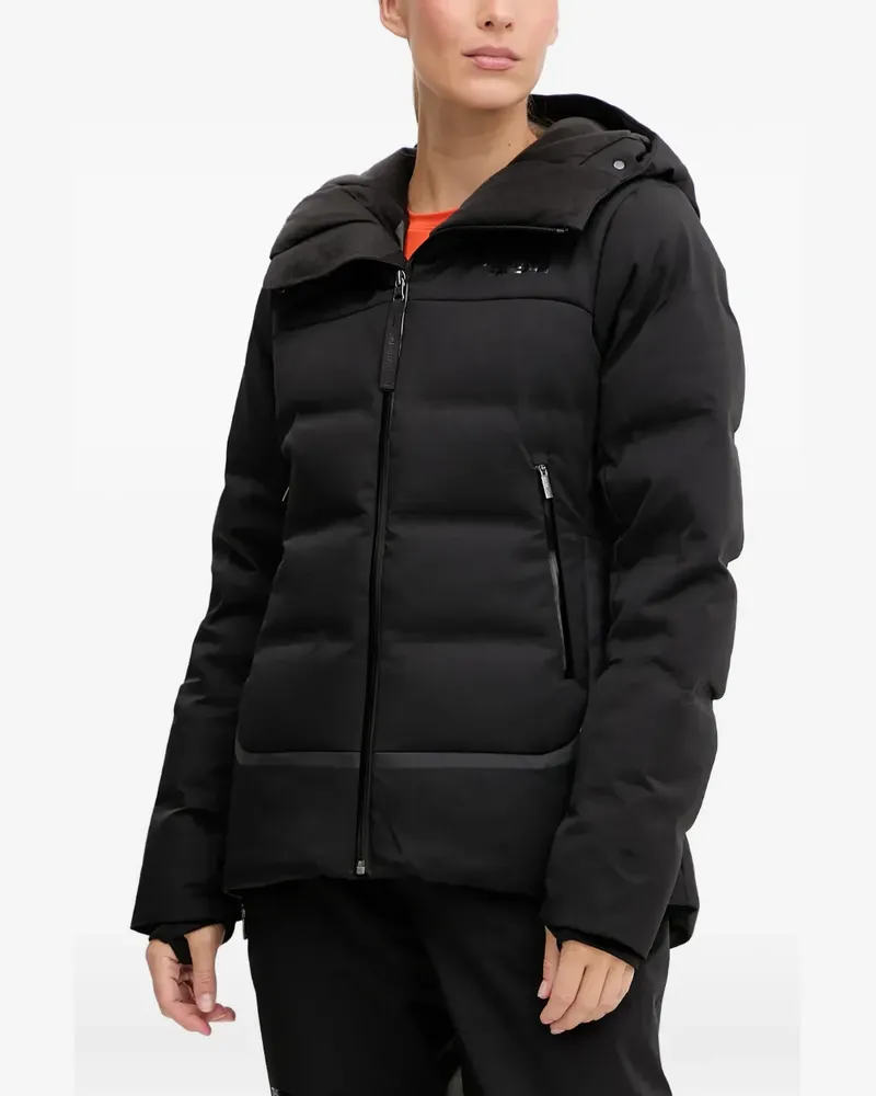 The North Face hooded padded ski jacket - Schwarz Schwarz