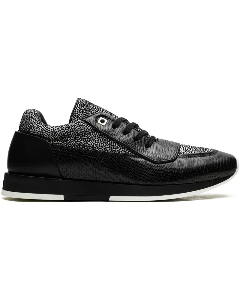 Jimmy Choo Jett Mixed Media Sneakers - Schwarz Schwarz