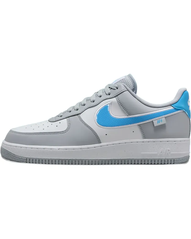 Nike Air Force 1 Low '07 Next Nature "Wolf Grey/University Blue" Sneakers - Grau Grau