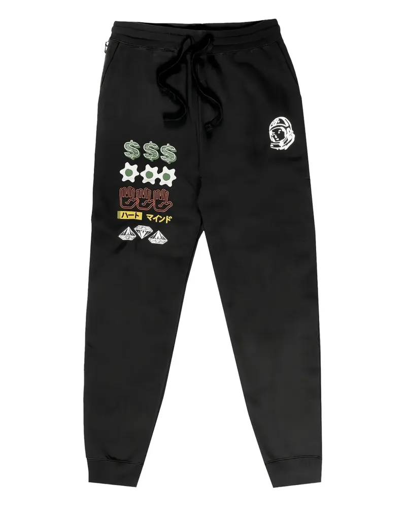Billionaire Boys Club graphic-print joggers - Schwarz Schwarz