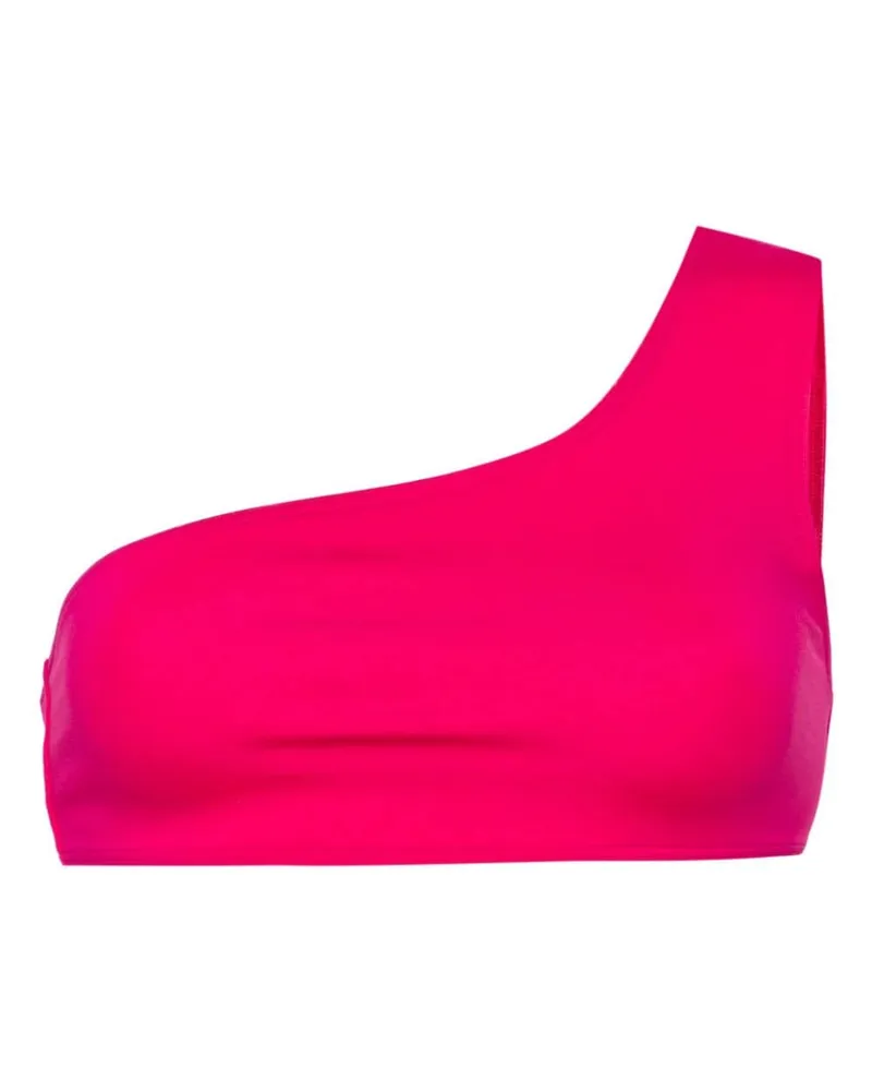 Eres Symbole One-Shoulder-Bikinioberteil - Rosa Rosa