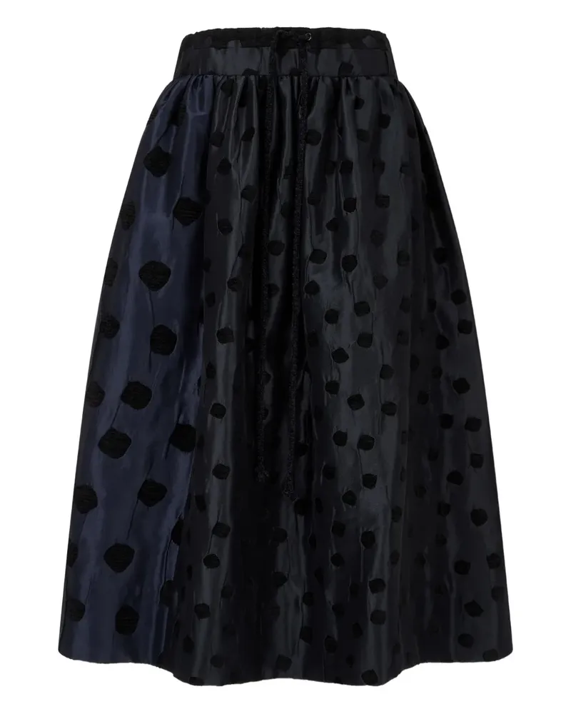 STUDIO TOMBOY polka-dot midi skirt - Schwarz Schwarz