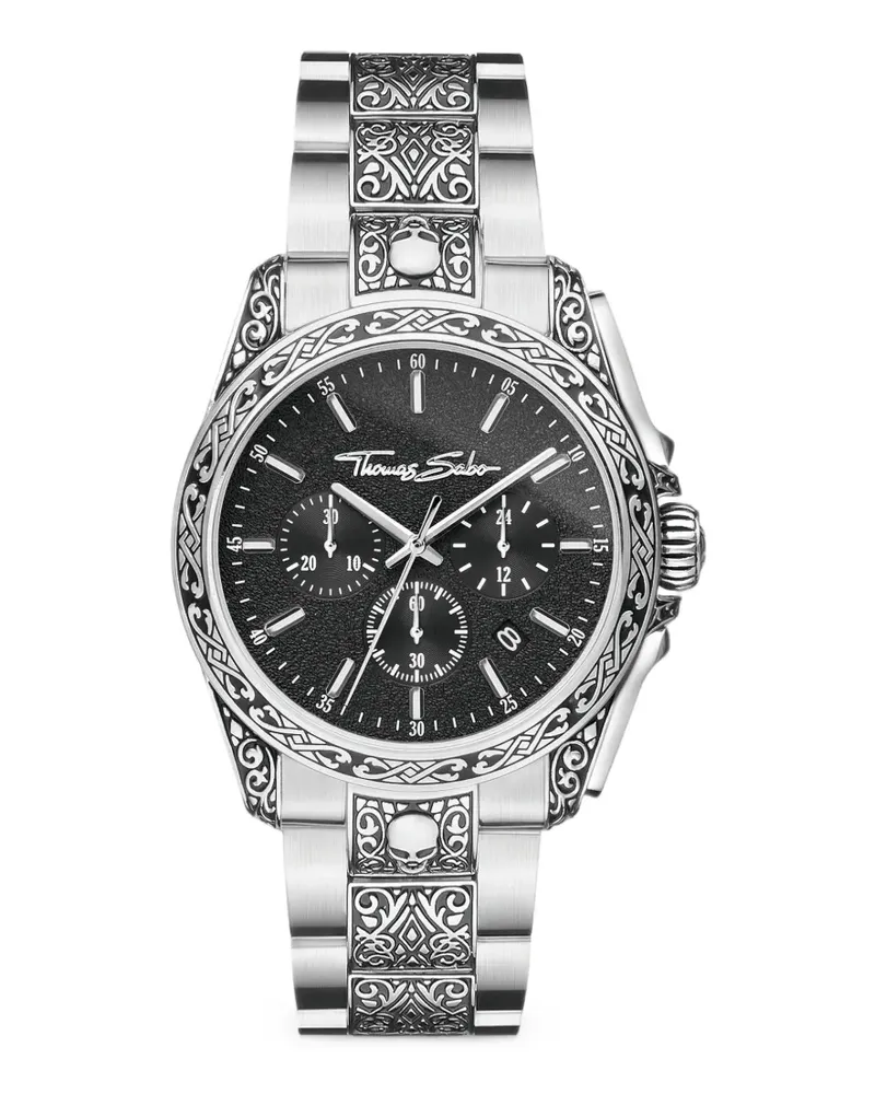 Thomas Sabo Rebel At Heart 41mm watch - Schwarz Schwarz